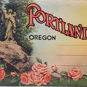 Ephemera Portland Oregon Album Prints