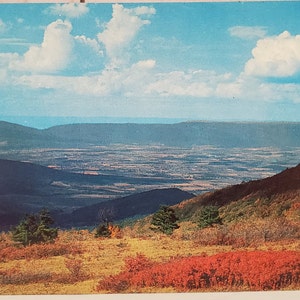 Cartão postal VA Skyline Drive Virgina