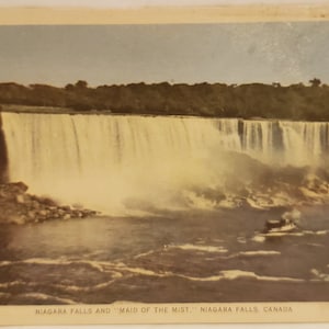 Post Card Canada Maid of the Mist Niagara Falls Canada