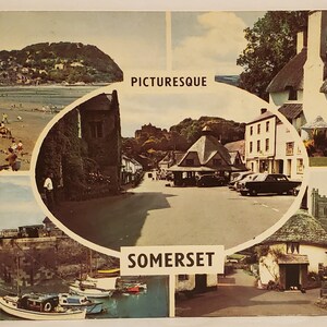 Postkarte United Kingdom England Picturesque Somerset