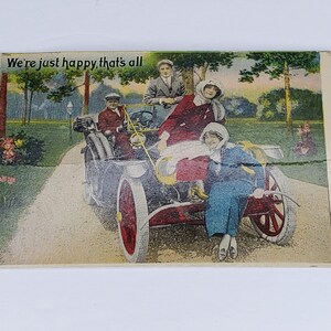 Postkarte Humorvoll Wir sind einfach nur glücklich, das ist alles. 1914