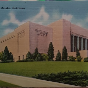 Wens Kaart NE Joslyn HerdenkingsOmaha Nebraska