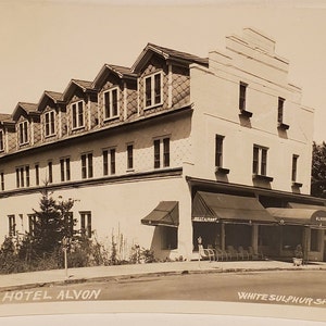 Carte postale WV Hotel Alvon White Sulpher Springs West Virginia