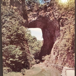 Carte postale VA Natural Bridge Virgina