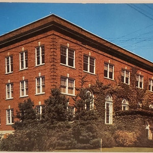 Tarjeta Postal WV Edificio Administrativo Wheeling West Virginia