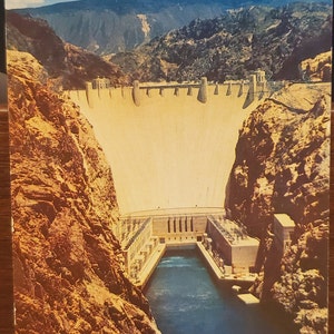 Post Card NV Hoover Dam Nevada