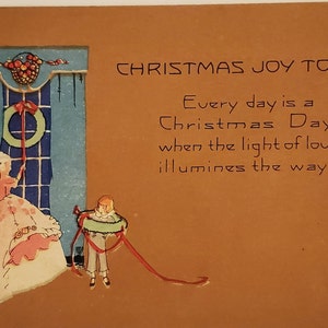 Postkarte Weihnachten Weihnachten Freude an Dich Gedicht