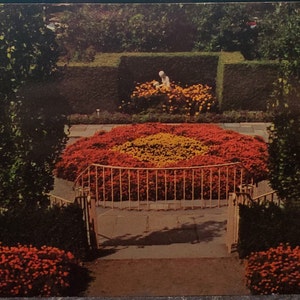 Carte postale OH Formal Garden Kingwood Centre Garden Mansfield Ohio