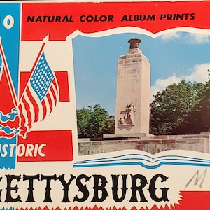Ephemera Gettysburg Mini Album Prints