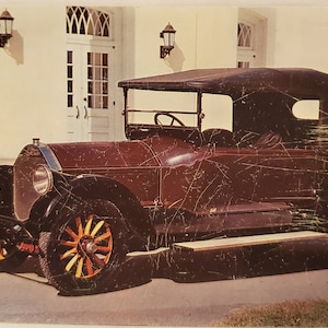 Carro postal 1919 Pierce-Arrow Roadster