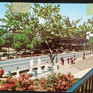 Cartão postal LA Washington Artillery Park Nova Orleans, Louisiana