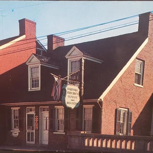 Cartão Postal MD Barbara Fritchie House Frederick Maryland