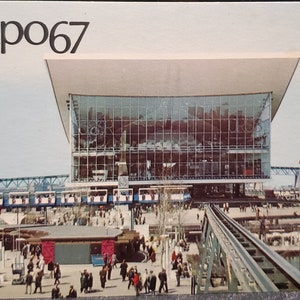 Carte postale Canada Expo67 Le Pavillon de l'Union Soviétique Montréal Canada