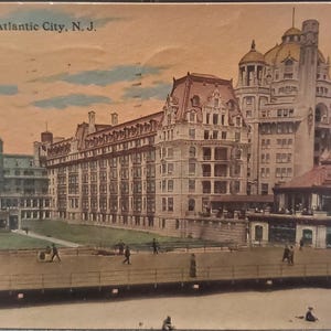 Ansichtkaart NJ Hotel Dennis Atlantic City New Jersey