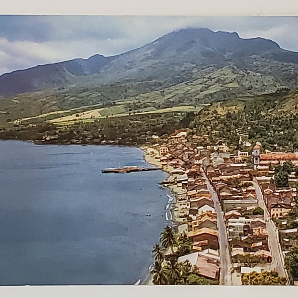 Postcard Lesser Antilles St. Pierre Martinique