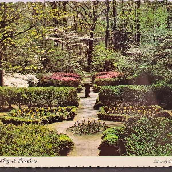 Post Card TN Dixon Gallery & Gardens Memphis Tennessee