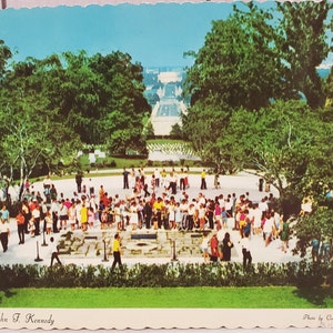 Cartão postal VA Túmulo de John F Kennedy Virgina