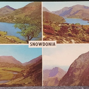 Carte postale Royaume-Uni Snowdonia Pays de Galles