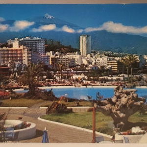 Cartão Postal Espanha Puerto de la Cruz Tenerife Ilhas Canárias Espanha