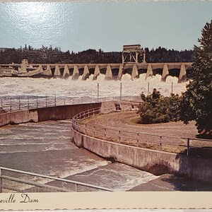 Carte postale OU barrage de Bonneville, Oregon