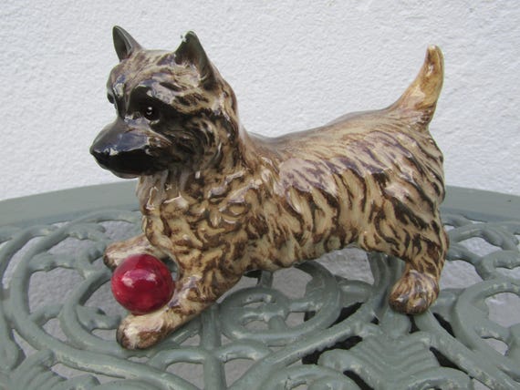 Beswick Cairn Terrier With Ball
