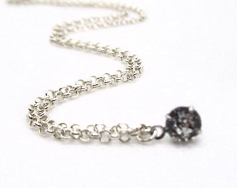 Cubic Zirconia Solitaire Necklace