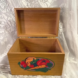 80s Wood Box - Etsy