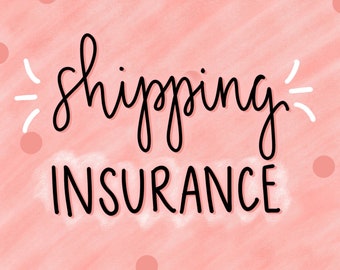 Shipping Insurance: Sticker Order Add-On