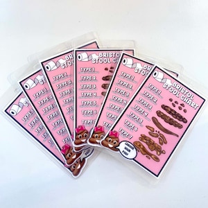 Bristol Stool Chart Badge Tag: Healthcare GI Reference