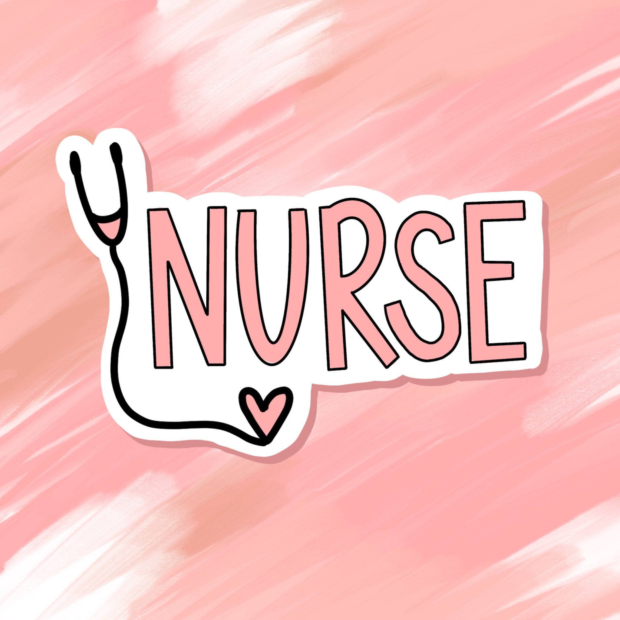 Nurse Sticker Gift for Nurses Nursing Nurse Gift Medicine Etsy UK