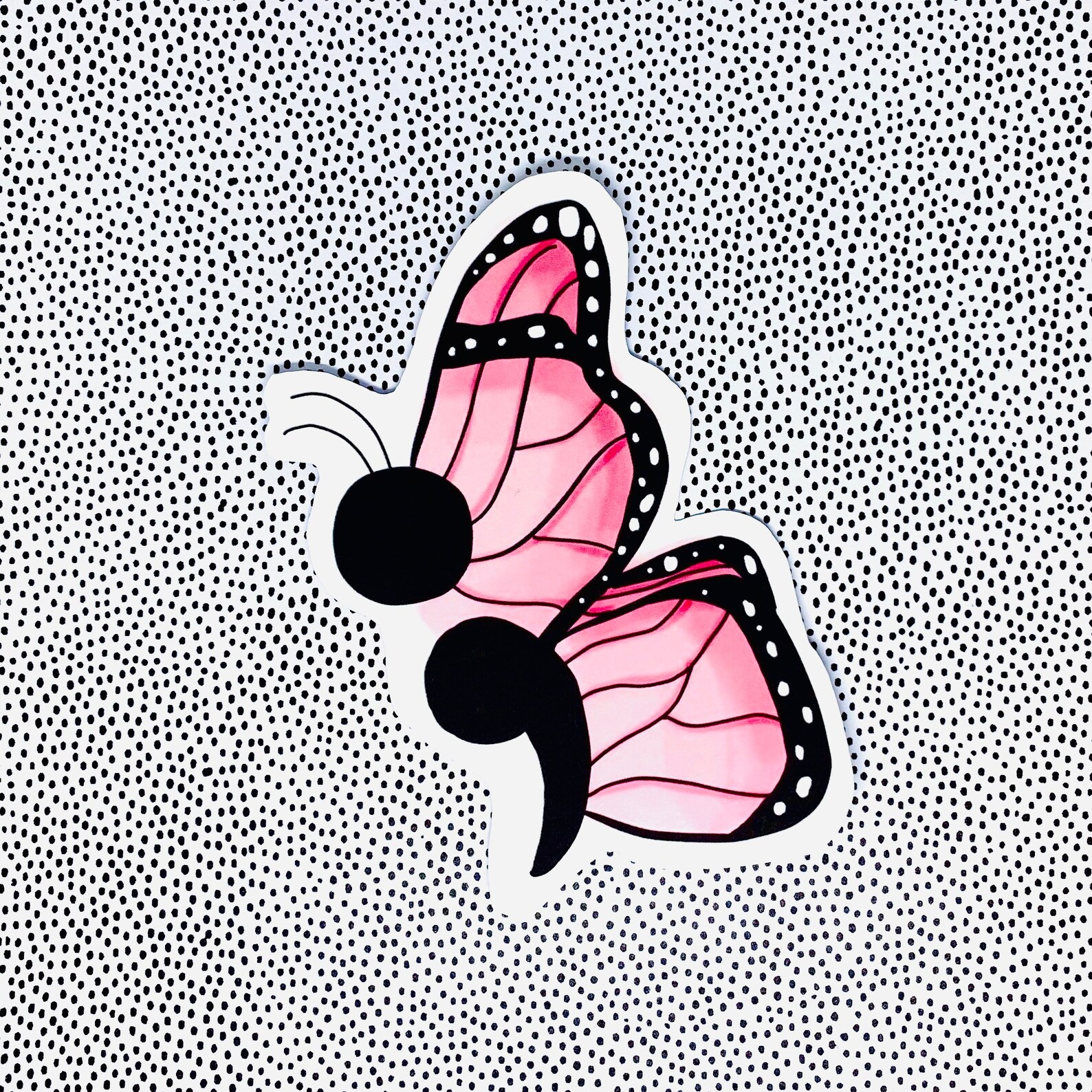 Butterfly Semicolon - rj471hr