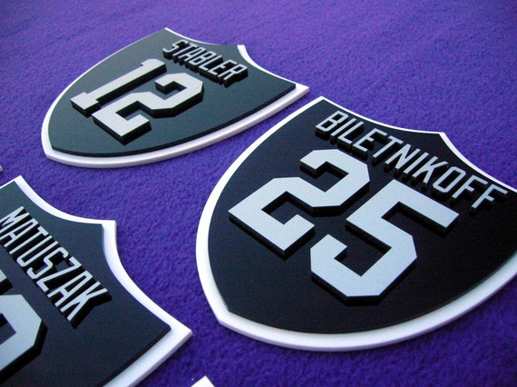 oakland raiders retired jerseys