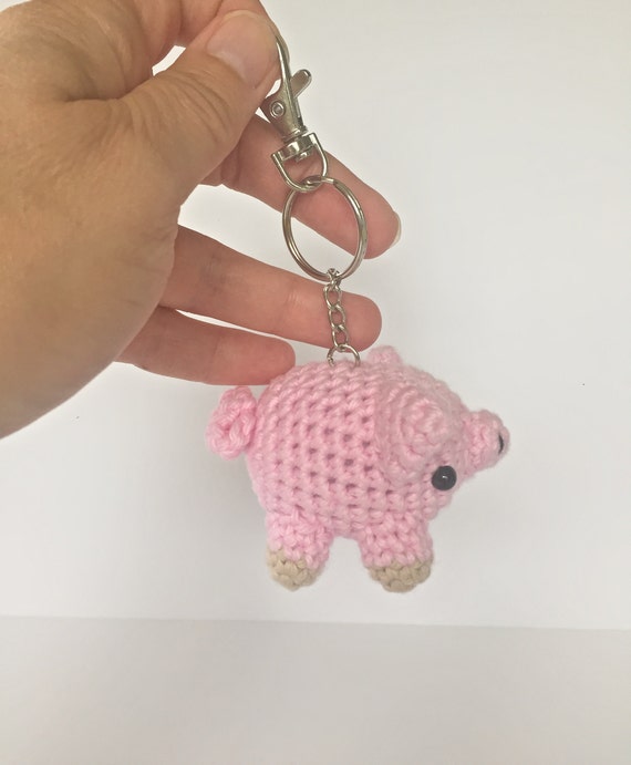 pig keychain