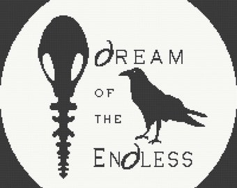 Dream of the Endless Symbol Cross Stitch Pattern