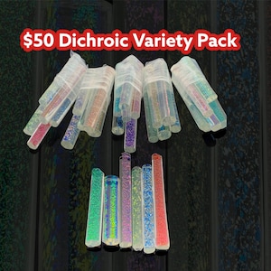 5oz. Variety Packs  - Dichroic Cane - Borosilicate Glass