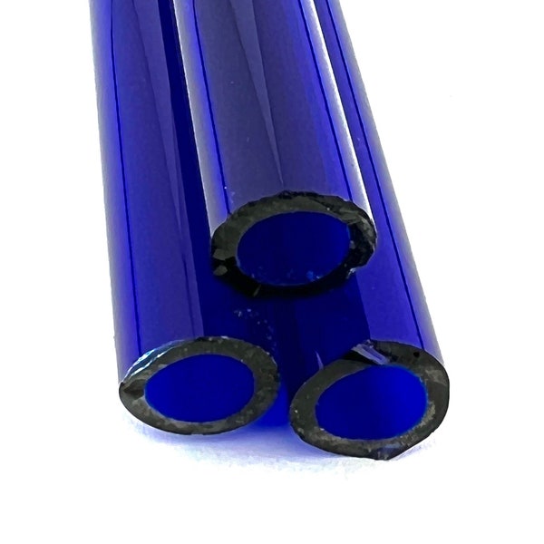 Blue - 12mm x 1.9mm - Chinese - Color Tubing - Borosilicate  - COE 33