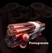Pomegranate - Vac stack - - Borosilicate glass tubing 