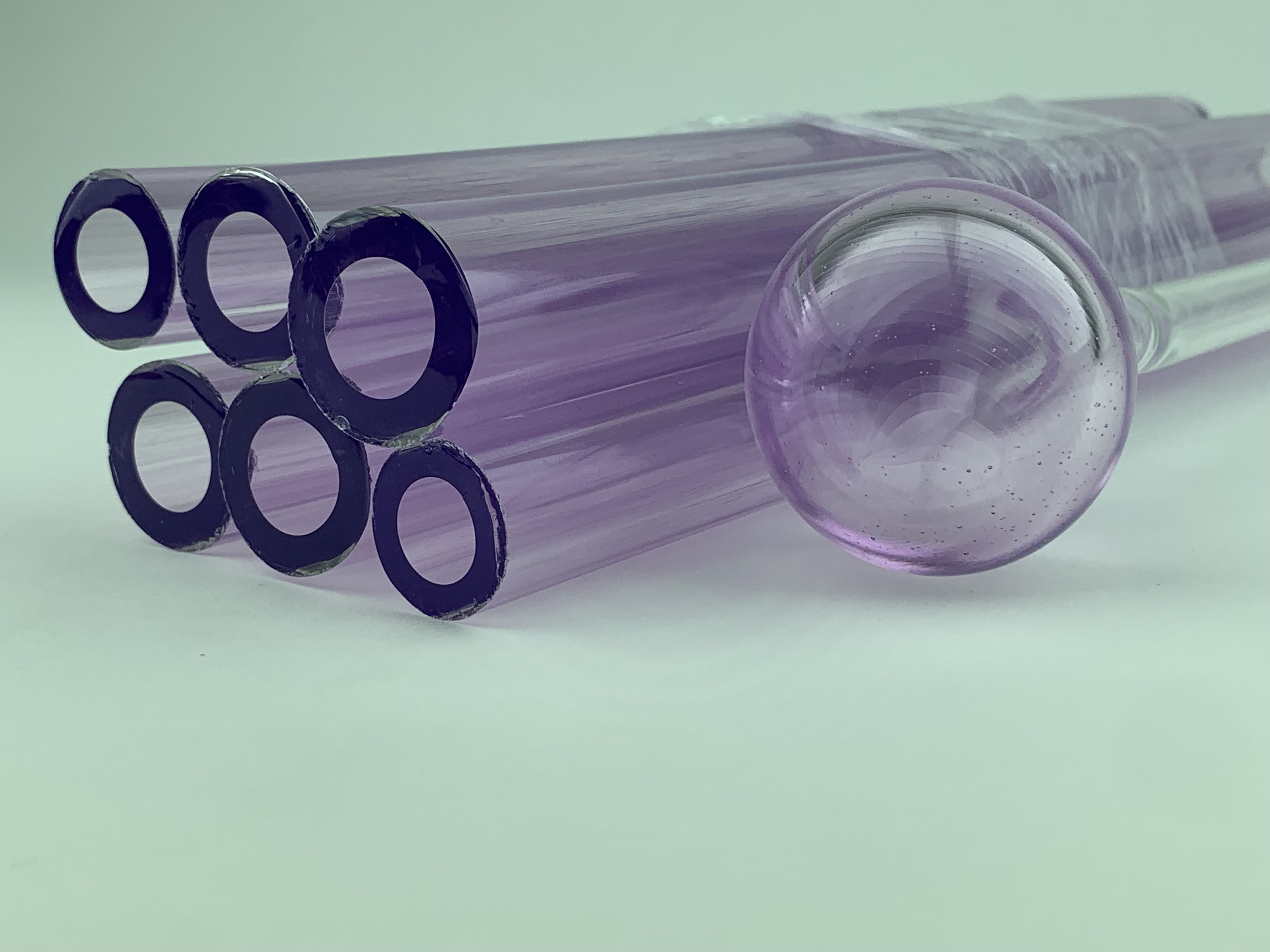 Candy Rain Vac Stack Borosilicate Glass Tubing Etsy