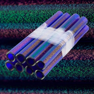 Trout Dichroic Tubing - Cobalt core layer - Borosilicate glass