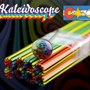 Kaleidoscope Vac Stack Tubing Borosilicate glass COE 33 Linework image 10