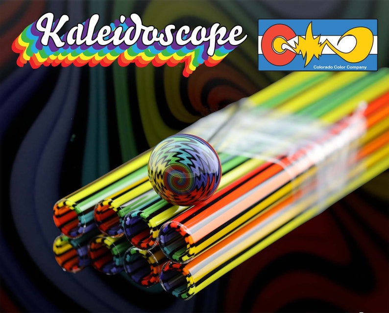 Kaleidoscope Vac Stack Tubing Borosilicate glass COE 33 Linework image 10