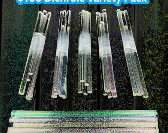 10oz. Variety Packs  - Dichroic Cane - Borosilicate Glass