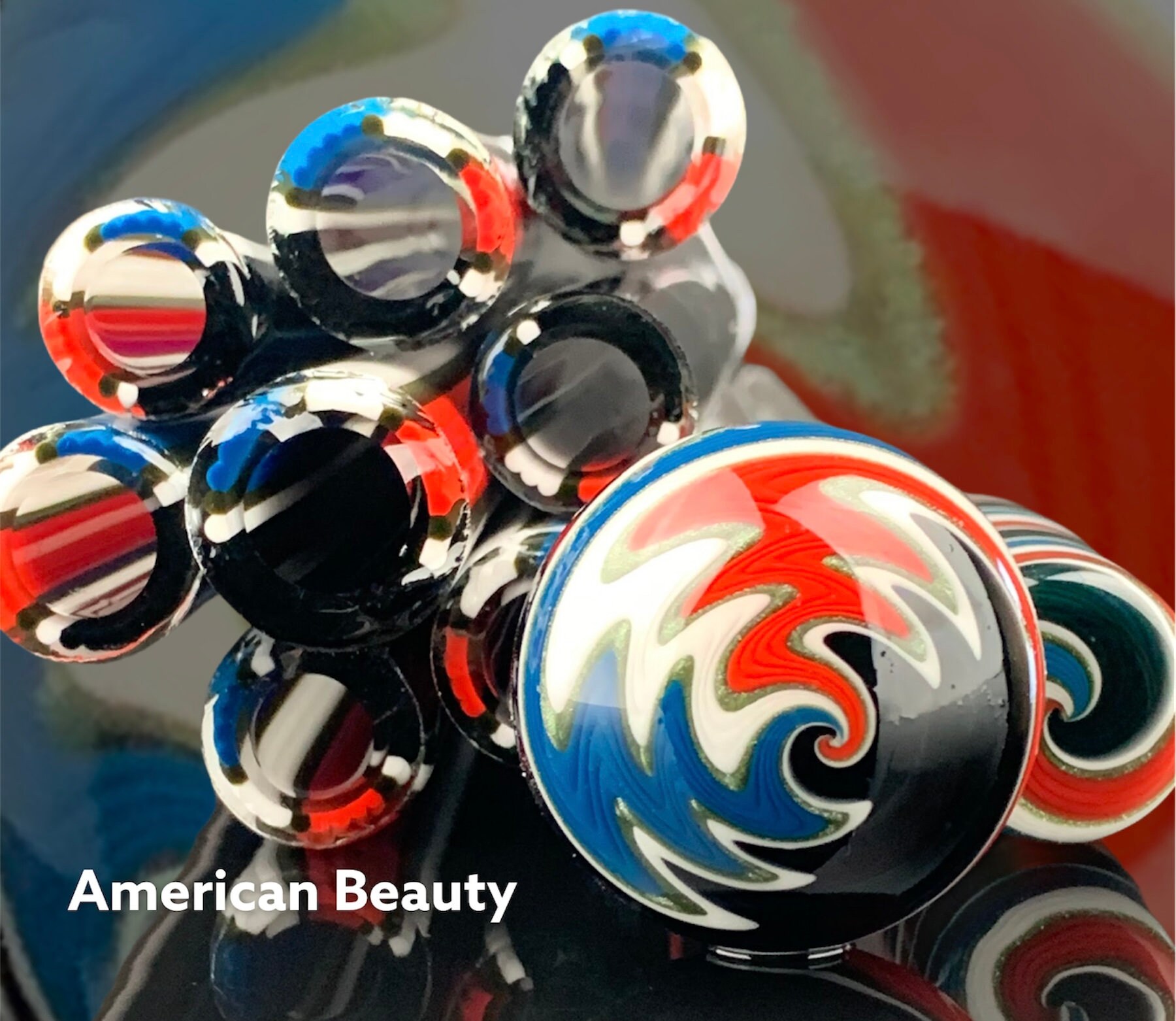 American Beauty - Vac stack tubing -  - borosilicate glass