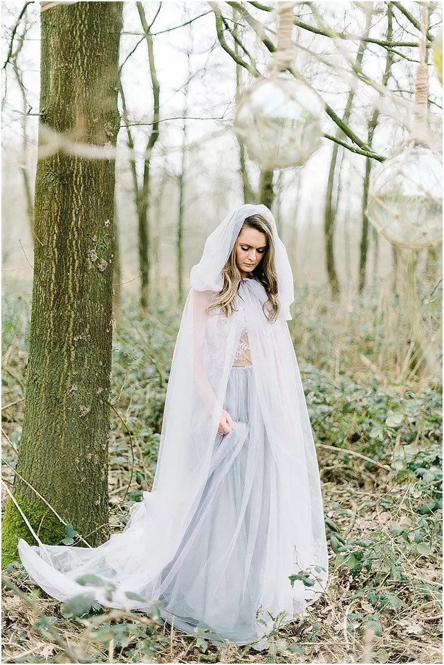 Hooded Wedding Dress Etsy UK