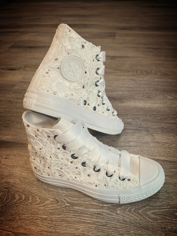 Custom converse for prom cheap