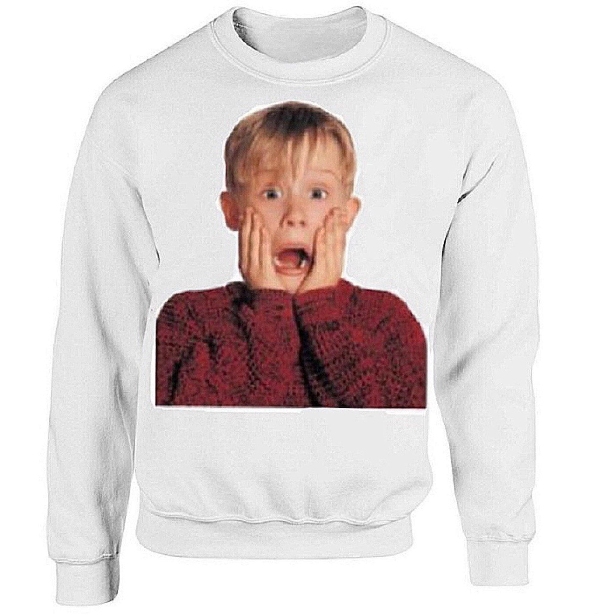 home alone ugly sweater