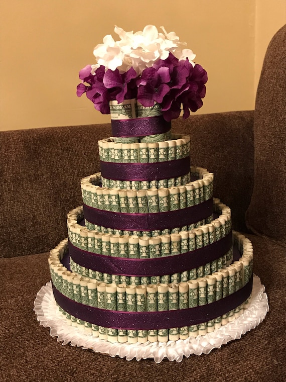 Items similar to Custom Money Cake on Etsy