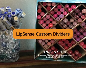 LipSense Displays — Nora Fleming Minis — Essential Oil Storage Dividers — Tea — Inserts — Nail Polish — Spice Rack — Custom Drawer Dividers