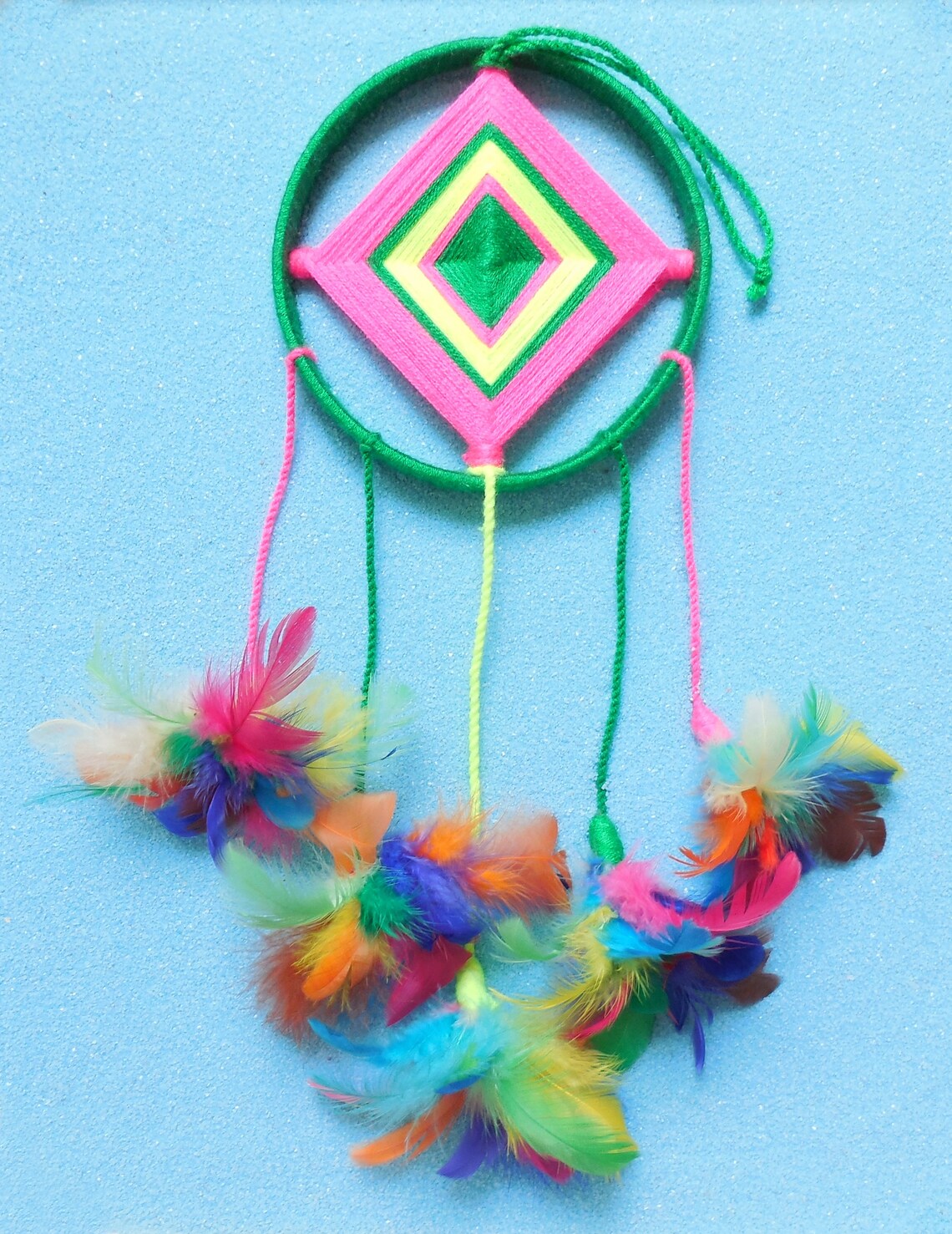 Dream Catcher God's Eye Hanging Etsy
