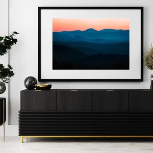 Appalachian Sunset (Blue Ridge Mountains) | Landscape | Photography | North Carolina | Fine Art | Print 画像 2